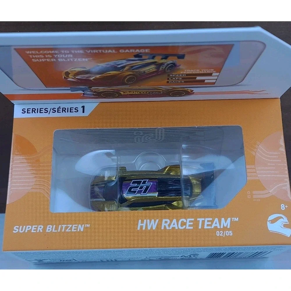 Hot Wheels ID: Super Blitzen HW Race Team Series 1 Multicolor‎ New In Box